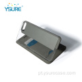 Caixa de telefone flip com estojo de telefone da função da carteira